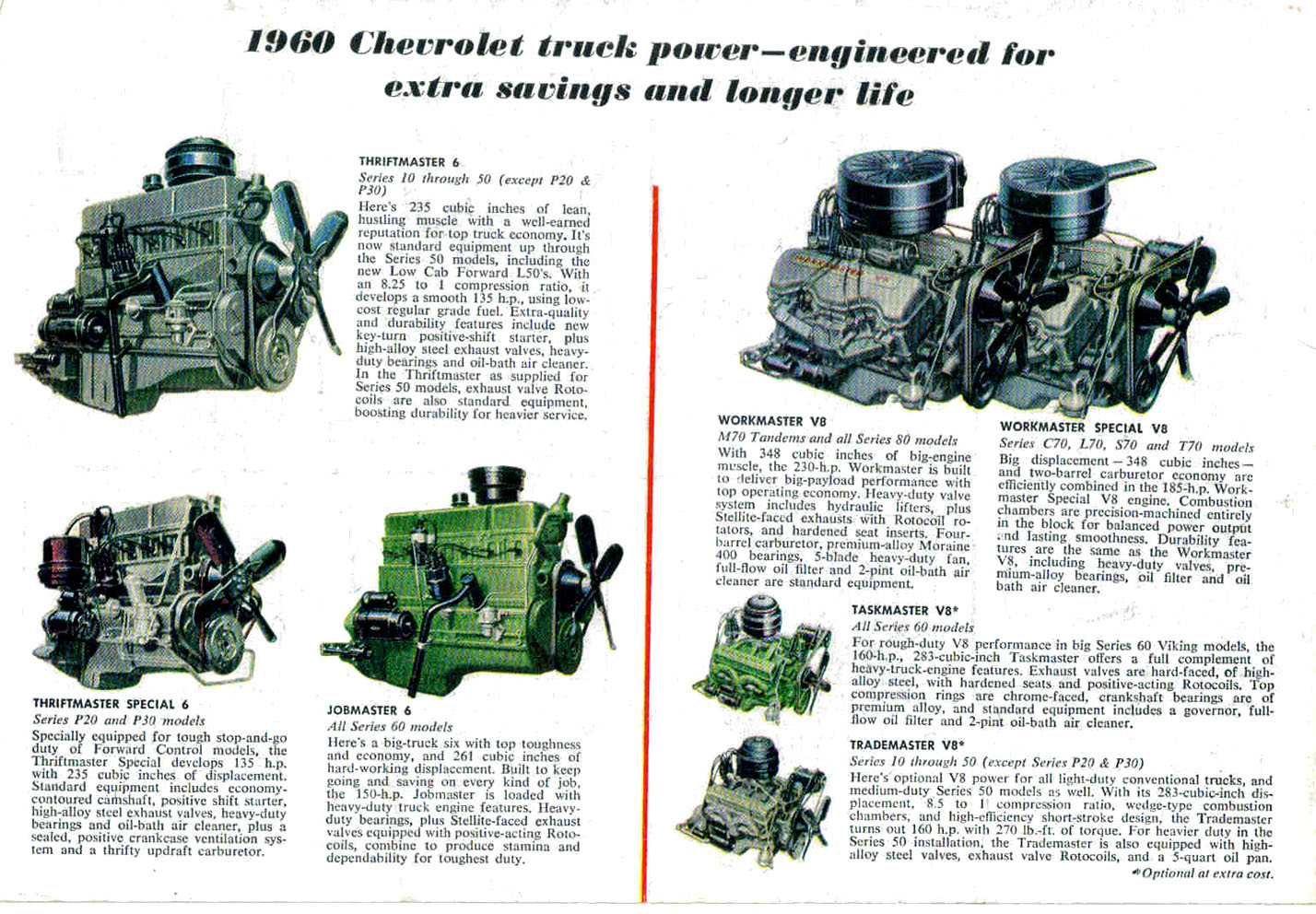 1960 Chevrolet Truck Foldout Page 6